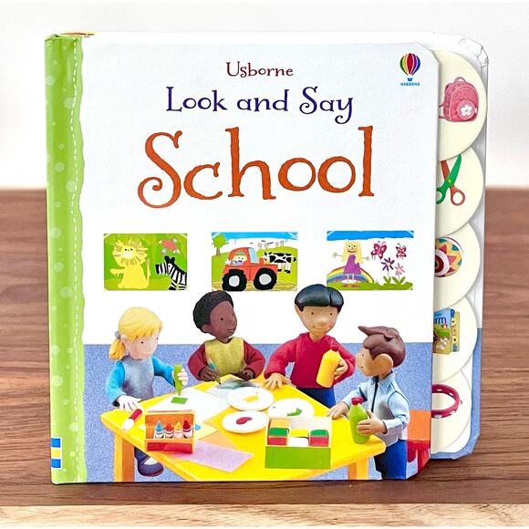 Usborne Look and Say Collection Home School Shapes (Three Pack) Litchfield Book - Picture 7 of 15